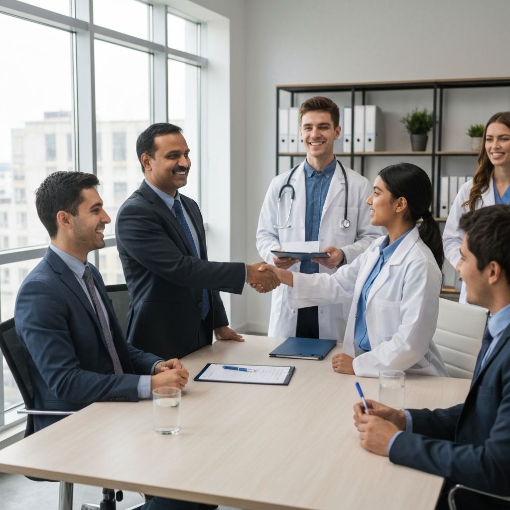 Business partnership success